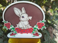 Ozdoba wielkanocna na podstawie