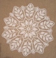 Serwetka szydełkowa średnica 30 cm