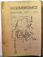 GOMBROWICZ, Witold - DZIENNIK 1957-1958 [KLIN (II bieg) 1980]