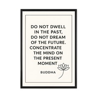Plakat 40x50 cytat BUDDA P10P-1563