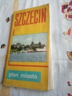 Szczecin stary plan miasta autobusy tramwaje
