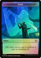 Karta Magic: The Gathering Copy Token // Golem Token *Foil* EOE EOC