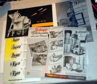 Muli - stary katalog reklamowy widłaków magazynowych .