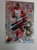Karta topps match attax autograf Bayern Bundesliga Jamal Musiala Club 100