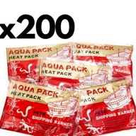 200szt Ogrzewacz Heat Pack Aqua Pack 40h Do Transportu Zwierząt
