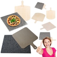 KAMIEŃ DO PIZZY GRANITOWY DO PIEKARNIKA GRILLA 30x30 + ŁOPATKA GRATIS