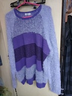 Sweter włochacz oversize