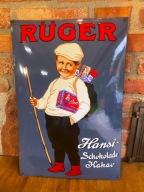 Szyld emaliowany, reklama blacha