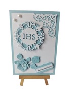 ZAWIADOMIENIA KOMUNIA CHŁOPIEC IHS W OKRĘGU C6 BŁĘKIT - BIEL