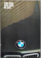 Prospekt BMW 5 E28 518i 520i 525i 528i M 535i 2 / 1984