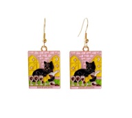 Kolczyki "Koci Tarot" 2