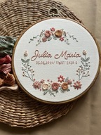 Ramkotamborek do haftu plastik 1 szt. 24 cm