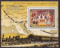 1984 Korea 100 lat Orient Express Mi blok 182 **