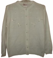 GRAND SWETEREK SWETER ROZPINANY L 134 140