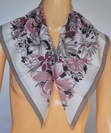 Włoska chustka vintage piękne wzory 67x66