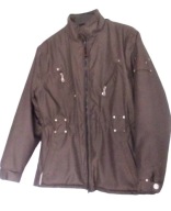 KENTUCKY OCIEPLANA BRĄZOWA KURTKA ZAMKI 40 42