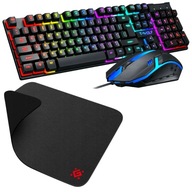 Zestaw Gamingowy T-WOLF Defender RGB Anti-Ghosting