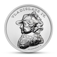 50 zł Skarby Stanisława Augusta WłADYSŁAW IV WAZA piękny menniczy