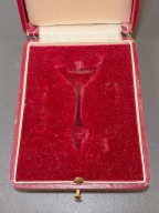 Ekstremalnie rzadkie etui do Krzyża Gdańskiego IKlasy Juwelier Hülse Berlin