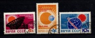 ZSRR / 2651-2653 ( Międzynarodowy Rok Spokojnego Słońca ) 1964 r.