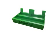 Druk 3D Wizytownika z logiem i nazwą firmy.