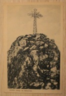 TATRY. Krzyż na Giewoncie, CZYSTA, STARA, RZADKOŚĆ