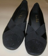 CZARNE BUTY CZÓŁENKA PÓŁBUTY VAN DAL 38