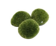 Sztuczny mech zielone kamienie z mchem ozdobne