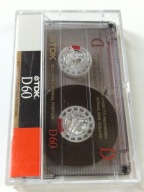 TDK D60 KASETA MAGNETOFONOWA