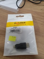 Adapter Delock 65325 czarny