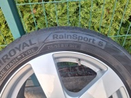 Koła Felgi Dezent Uniroyal 215/55r17 Letnie VW Passat B7 Jak Nowe