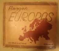 Flaggen EUROPAS DIE WELT IN BILDERN ! 1930 ROK, 27 KARTEK 200 FLAG 5 MAP