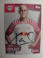 Karta topps mach attax autograf RB Leipzig Team Set 2023-24 Xaver Schlager
