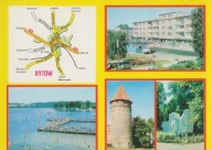 BYTÓW - RYNEK - ZAMEK - POMNIK BOJOWNIKÓW - MAPKA