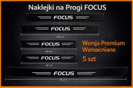 4x NAKLEJKI OCHRONNE NA PROGI DO FORD FOCUS Premium