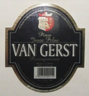 ETYKIETA PIWO JASNE PEŁNE VAN GERST BROWAR GŁUBCZYCE