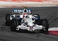 Plakat A3 - F1 Robert Kubica BMW Sauber 2008
