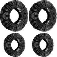 POKROWCE NA KOŁA DO WÓZKA DZIECIĘCEGO 4 SZT. WODOODPORNE ZESTAW