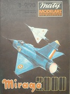 Mały Modelarz 8-9/1990 samolot MIRAGE 2000