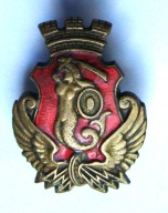 Odznaka syrenka - Tramwaje Warszawskie - Warszawa stolica PRL