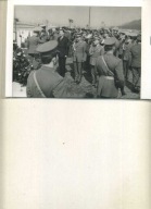 PRL-LWP ,Zdjęcie CZARNO BIAŁE marszałek SPYCHALSKI z wizytą w LIBII.lata 60