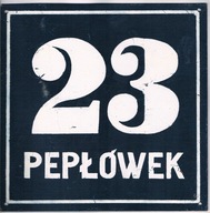 TABLICA zNAZWĄ MIEJSCOWOŚCI,Nr DOMU-BLACHA STALOWA
