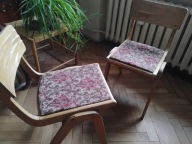 2 KRZESŁA TYPU Bumerang T-0/299/B/UBJ LITE BUKOWE LATA 60 PRL DESIGN ZESTAW