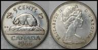 MNB - KANADA 5 Centów 1966 # st 2