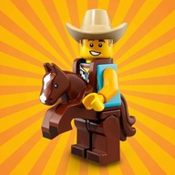 LEGO 71021 SERIA 18 IMPREZA - KOWBOJ COWBOY COSTUME GUY