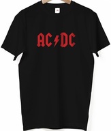 BAWEŁNA PREZENT MĘSKA KOSZULKA T-SHIRT ACDC AC/DC