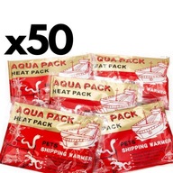 50szt Ogrzewacz Heat Pack Aqua Pack 40h Do Transportu Zwierząt