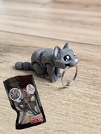 Breloczek Szarego Kota 3D - Brelok Druk3d fidget Keychain mixGadzet