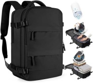 Plecak Próżniowy Podręczny czarny z systemem próżniowym Ryanair wodoodporny