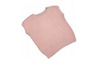 BLUZKA WŁÓCZKOWA RÓŻOWA R.42__